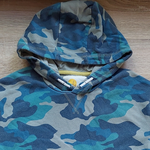 Mini Boden blue camo hoodie 11-12 years - Picture 6 of 16